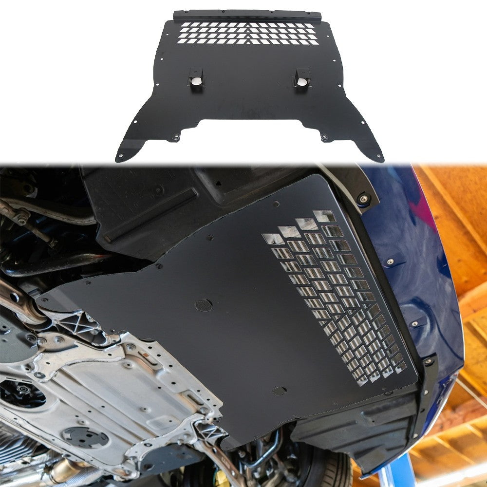 Aluminum Oil Cooler Skid Plate – BMW M8 M5 F90 F91 F92 F93 2020–2024