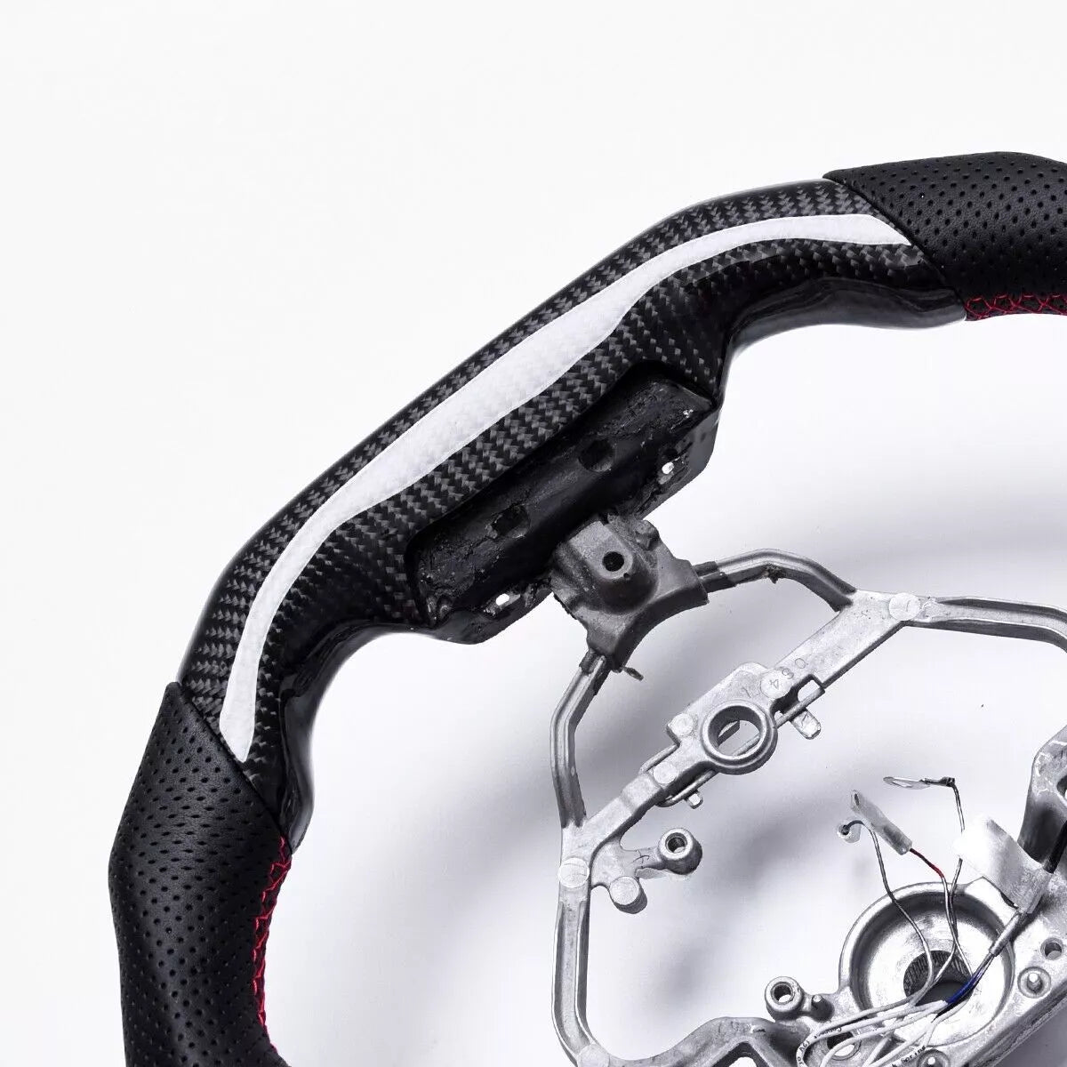 Carbon Fiber Steering Wheel W/ Heated &LED - Lexus IS GS CT NX RC F LX