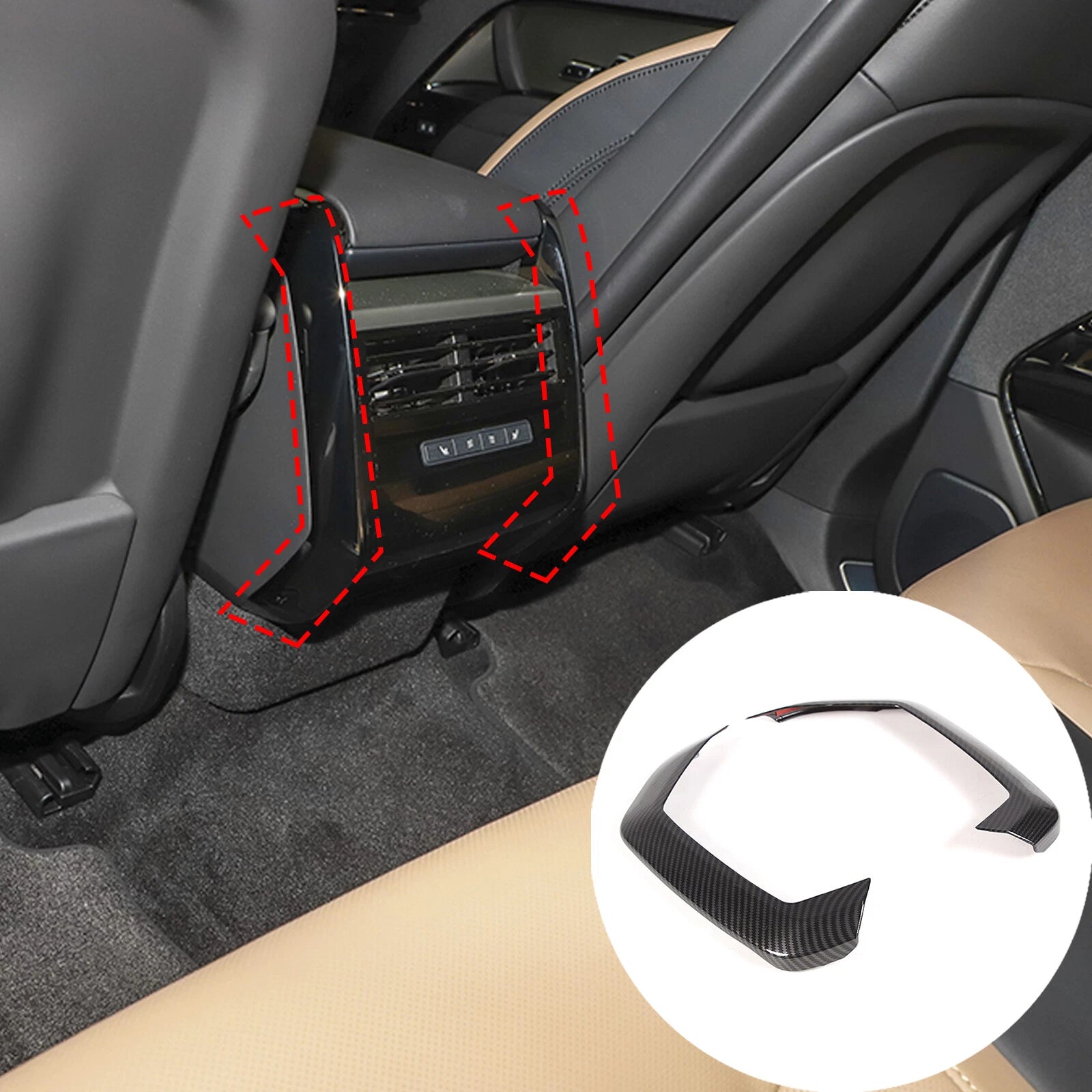 Range Rover Sport/Vogue 23+ Dry Carbon Fiber Car Interior kit
