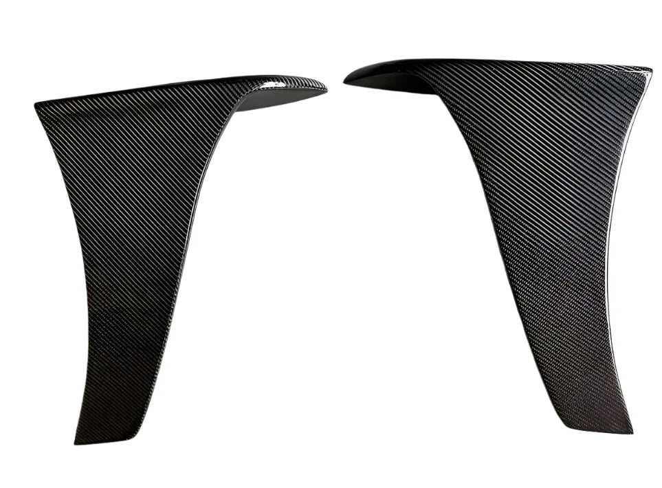 Carbon Fiber Rear Bumper Side Canard - Lexus IS300 IS350 IS500 2021-2025