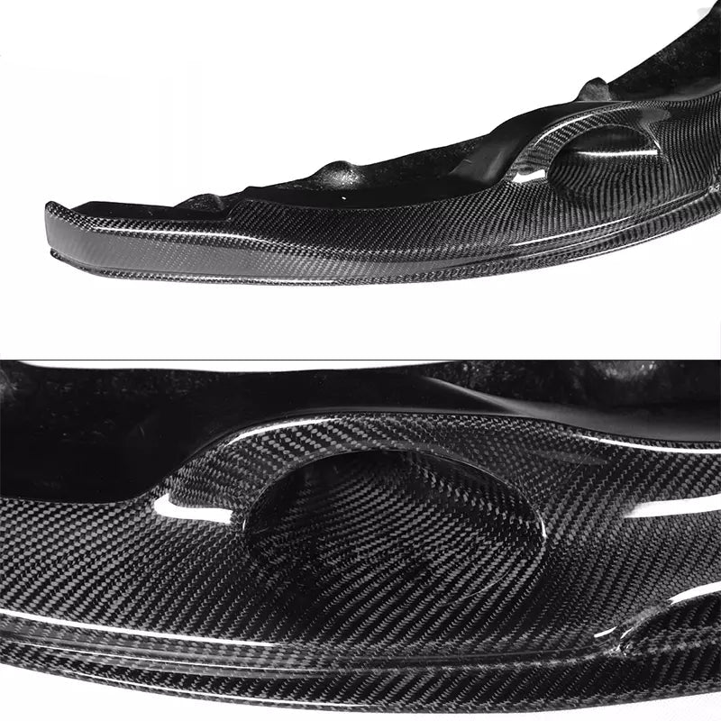 Carbon Fiber GT4 Style Front Lip - 2011-2012 BMW E82 1M