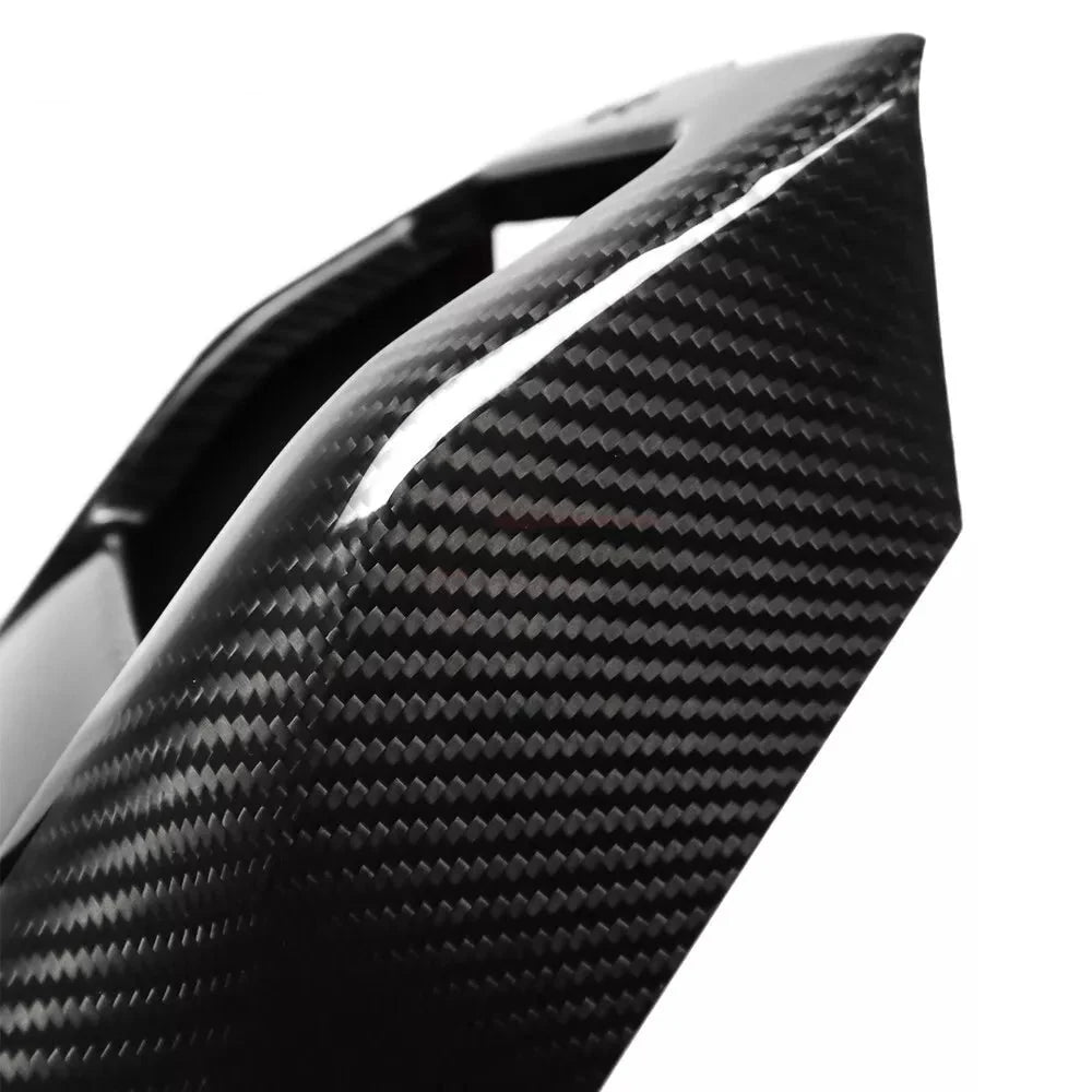Carbon Fiber Rear USB Port Storage Panel Trim - BMW i5 G60 M60 eDrive40 2024-25
