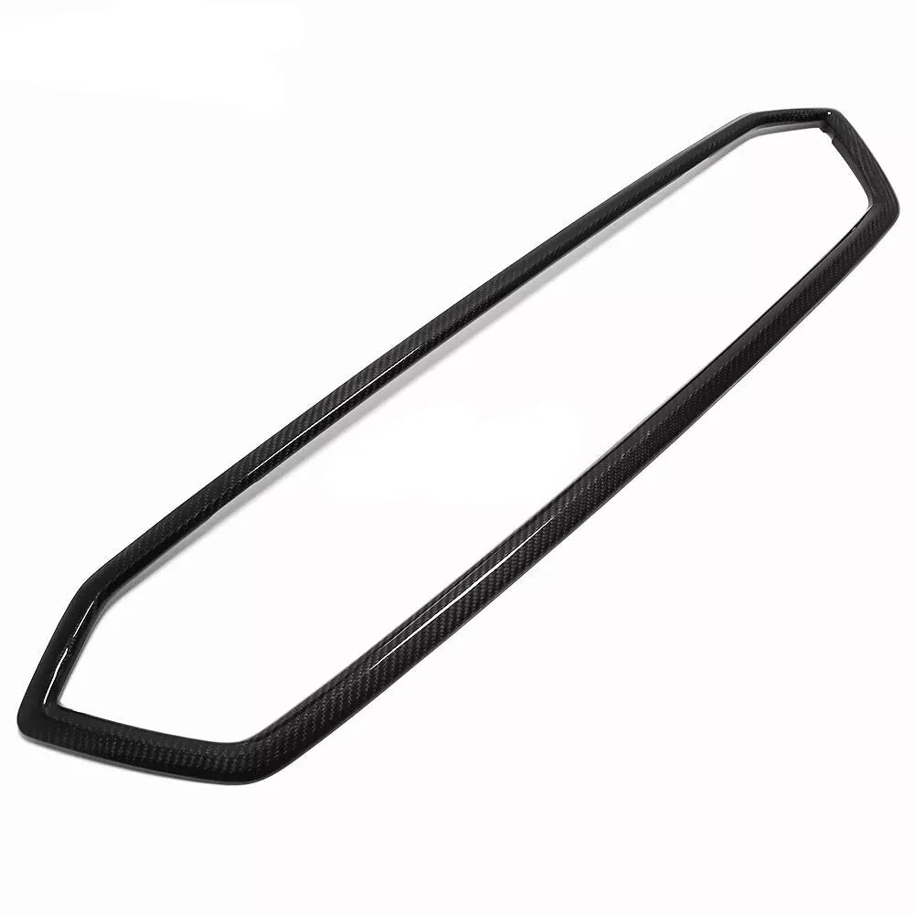 Carbon Front Bumper Grille Trim Overlay - Subaru WRX VA STI S208 S209 2018-21