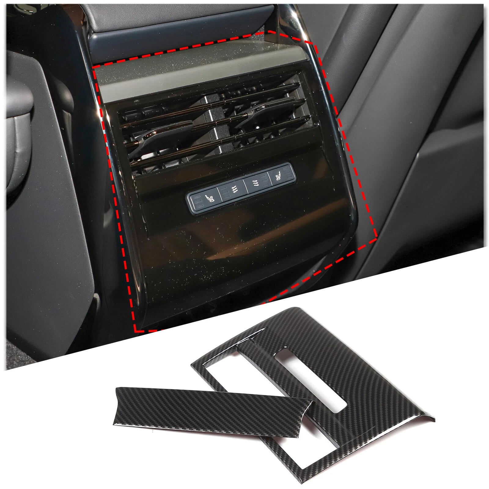 Range Rover Sport/Vogue 23+ Dry Carbon Fiber Car Interior kit