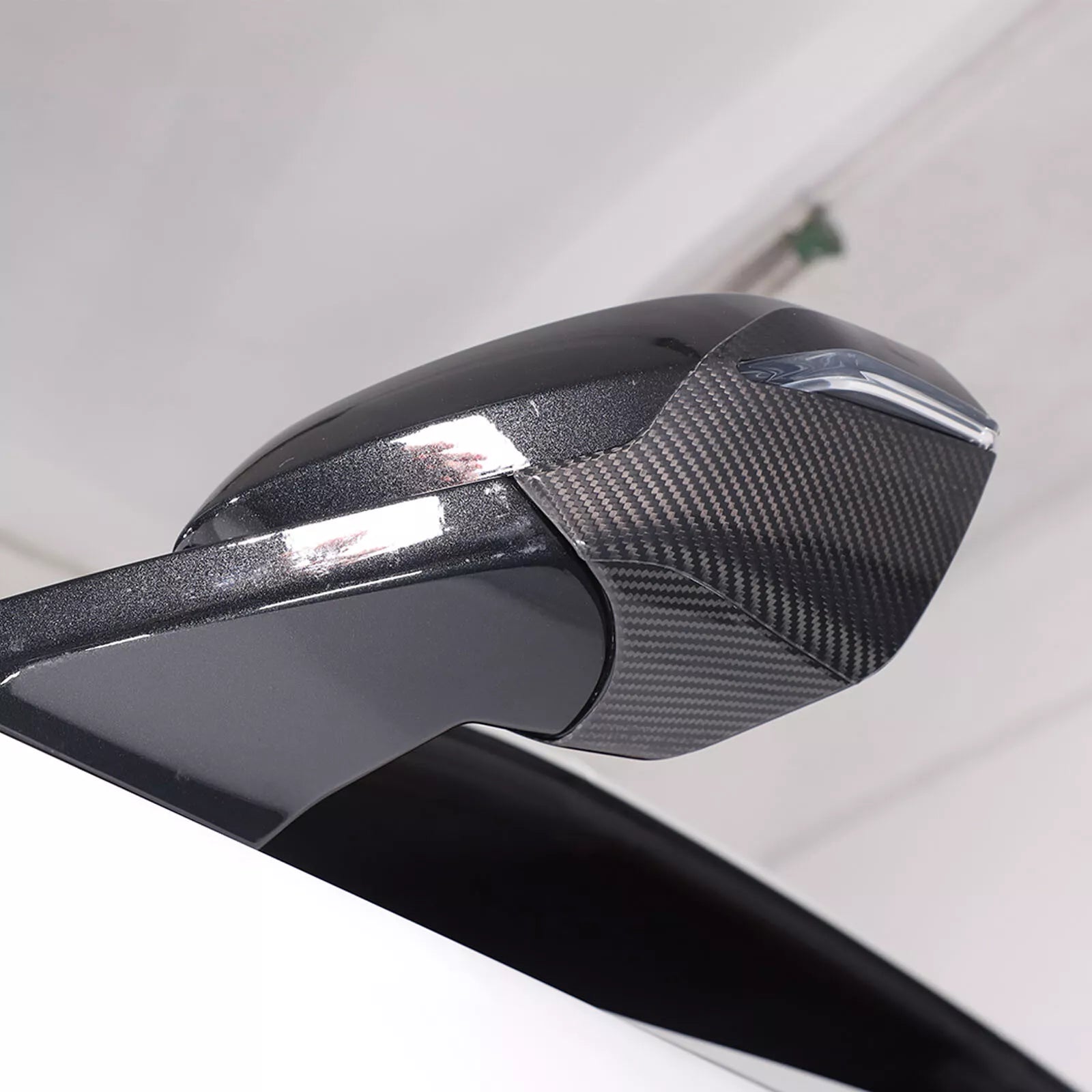 Carbon Fiber Side Lower Mirror Cover - Chevrolet Corvette C8 Stingray Z51 Z06