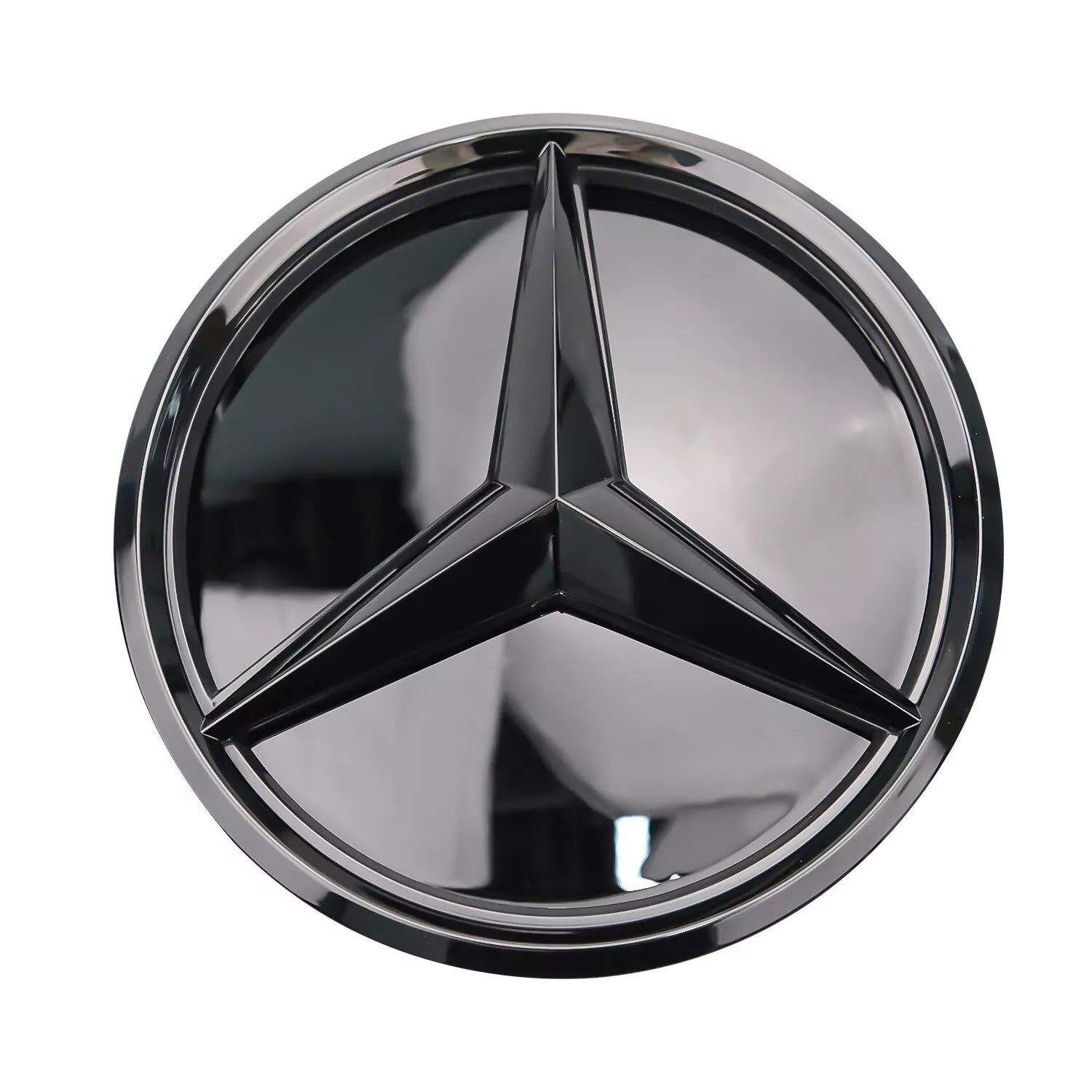 Mercedes Benz Full Black Emblem - Mercedes Benz W205 W212 C300, C43 AMG, E350, E550, E63 AMG