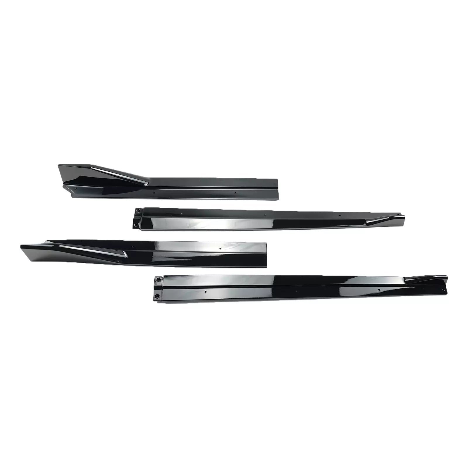AG Style Gloss Black Side Skirt Extension - Toyota Supra A90 2020-2024