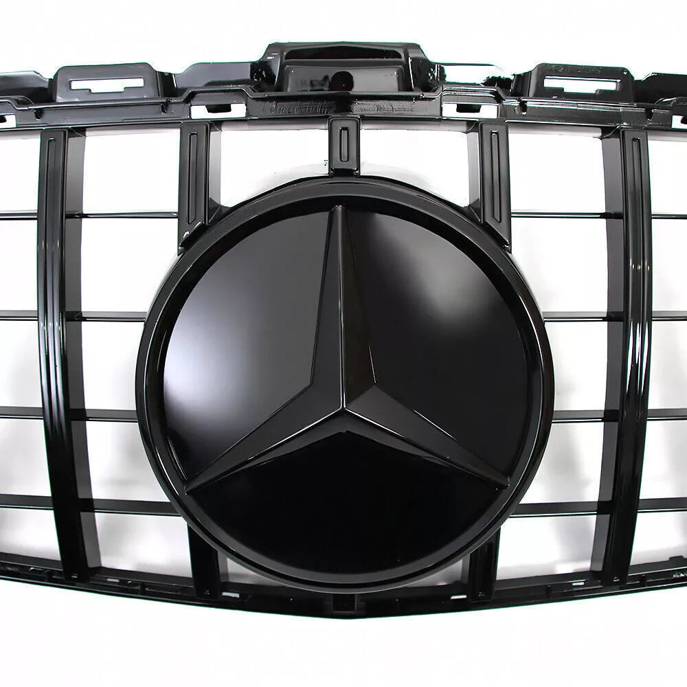 Mercedes Benz Full Black Emblem - Mercedes Benz W205 W212 C300, C43 AMG, E350, E550, E63 AMG