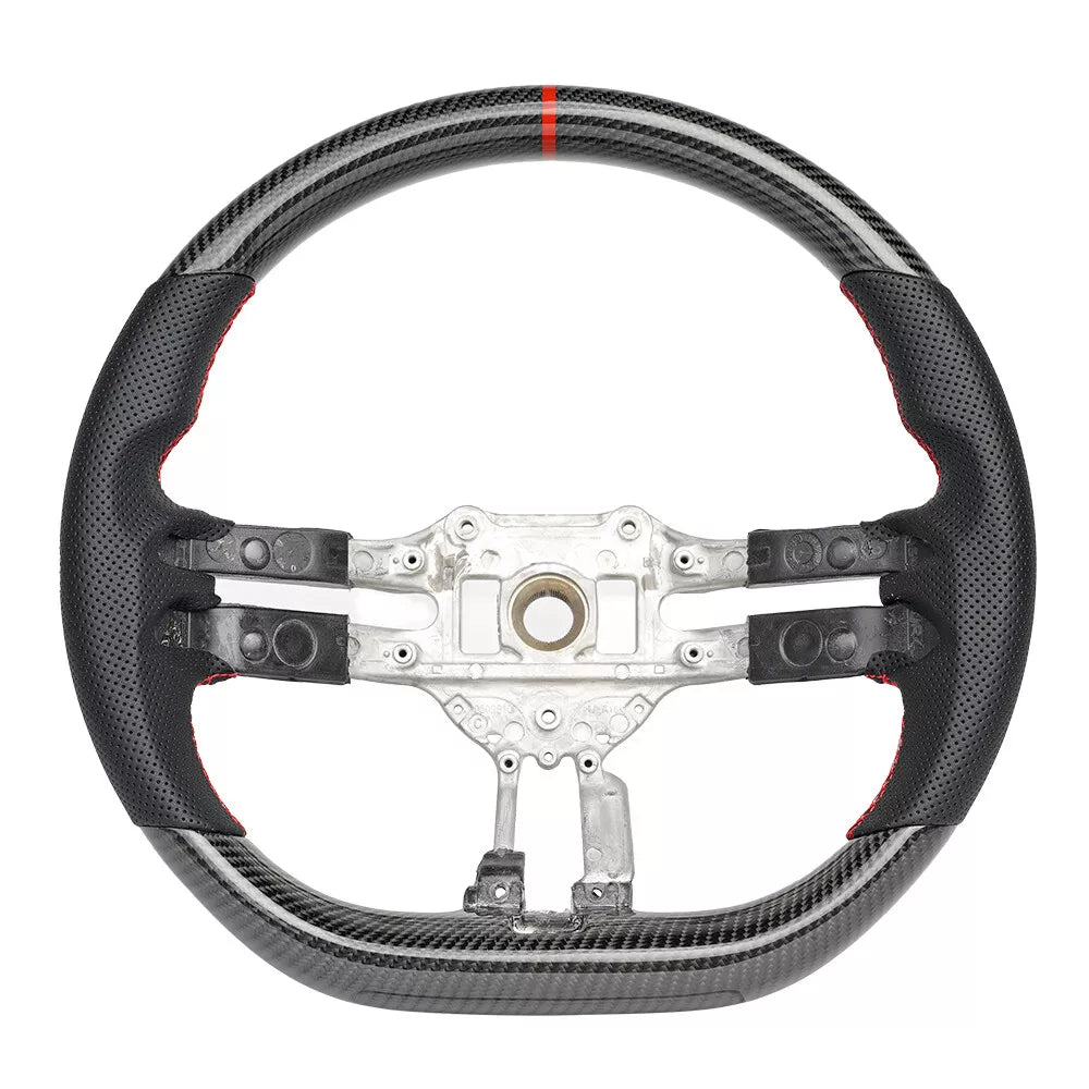 Carbon Fiber Steering Wheel Core w/ red accents -  Mercedes-Benz C63 S63 S65 GLA35 AMG 21-24