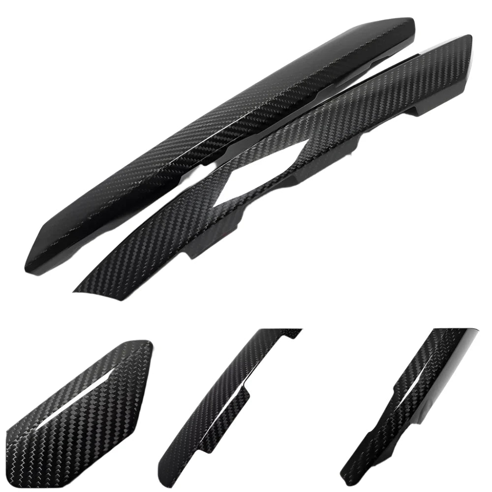 Carbon Front Side Bumper Grille Cover Trim - Subaru WRX VB S4 STI 22+