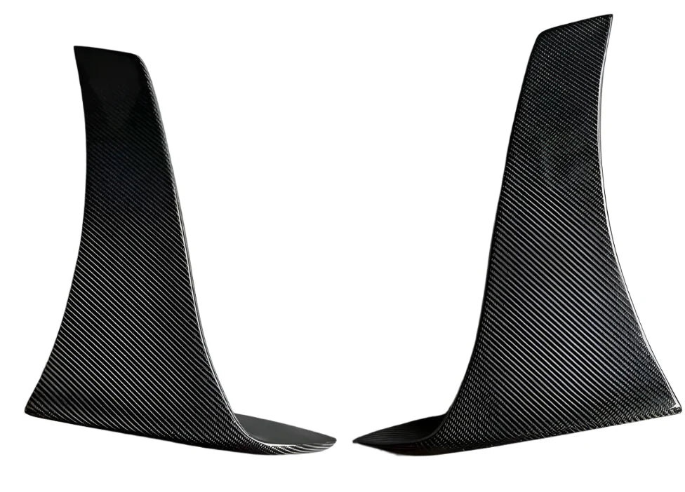 Carbon Fiber Rear Bumper Side Canard - Lexus IS300 IS350 IS500 2021-2025