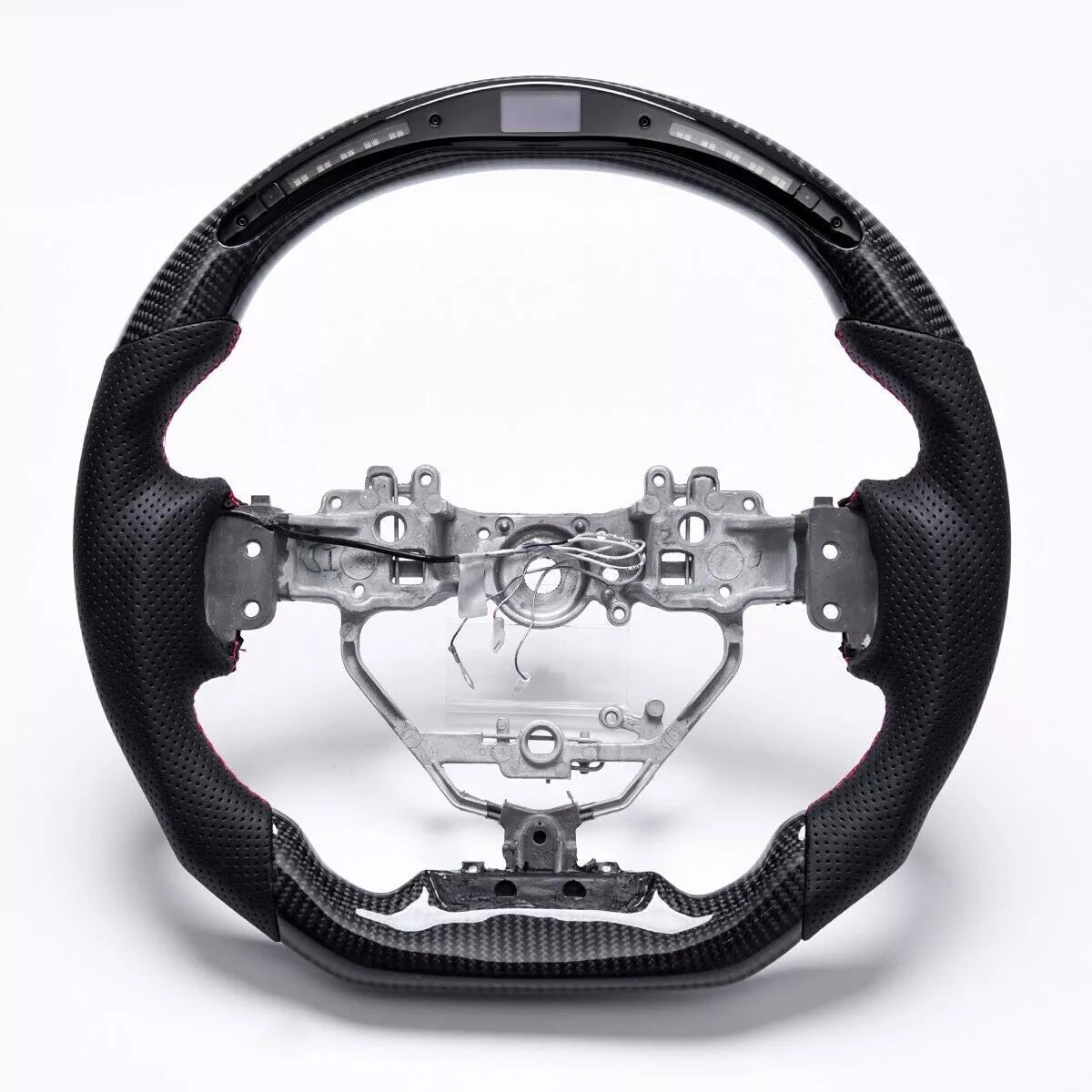 Carbon Fiber Steering Wheel W/ Heated &LED - Lexus IS GS CT NX RC F LX