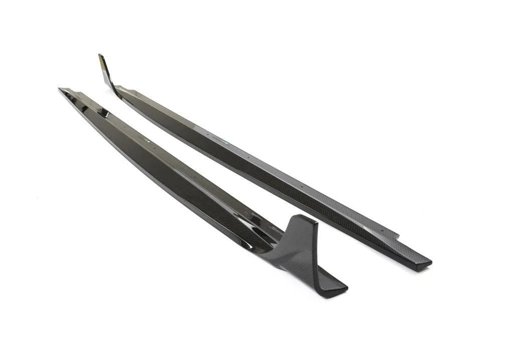 Carbon Fiber Side Skirt Extensions - A5 S5 S Line 2021-2024