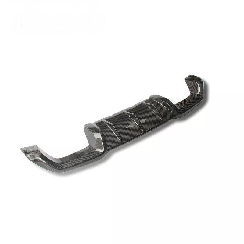 MP Carbon Fiber Rear Bumper Diffuser - BMW F87 M2 Coupe 16-20