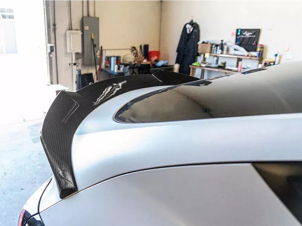 High Kick Carbon Fiber Spoiler - Tesla Model Y 2019-2024