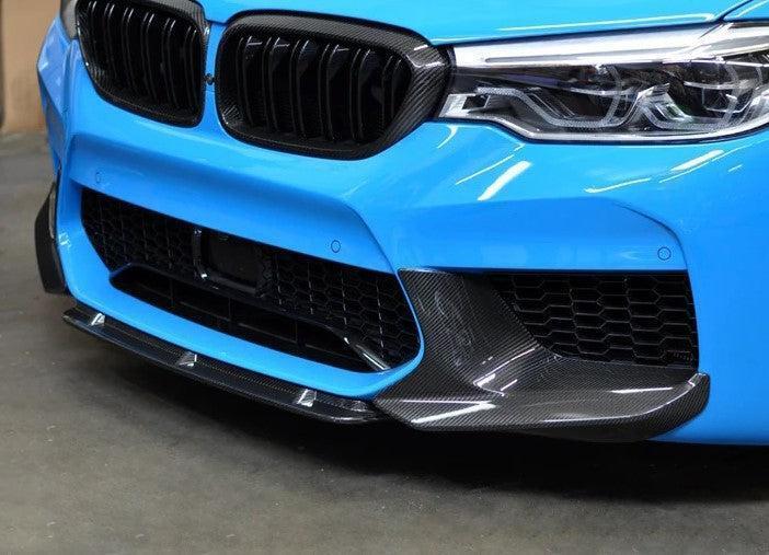 Carbon Fiber Front Lower Splitters - BMW F90 M5 Sedan