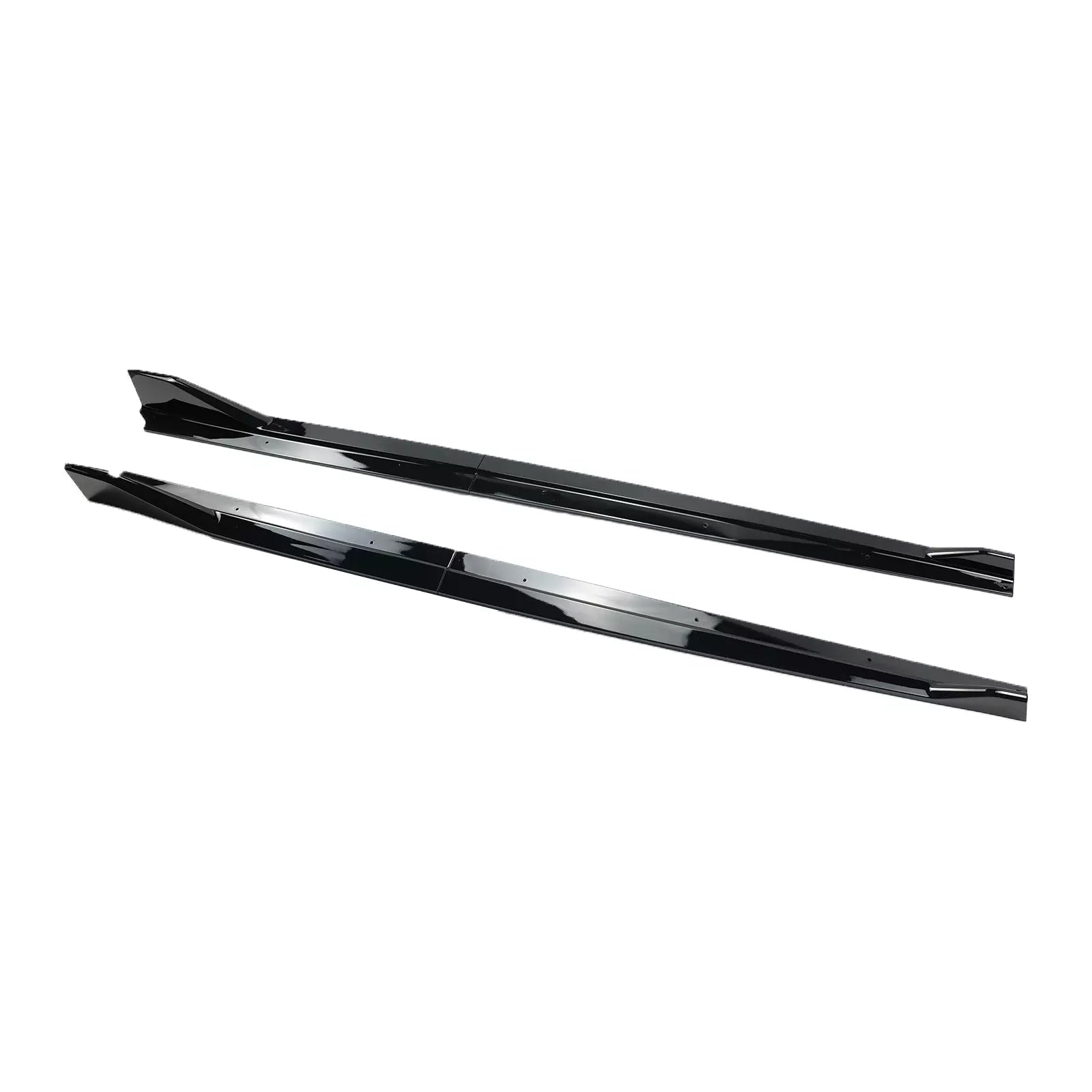AG Style Gloss Black Side Skirt Extension - Toyota Supra A90 2020-2024