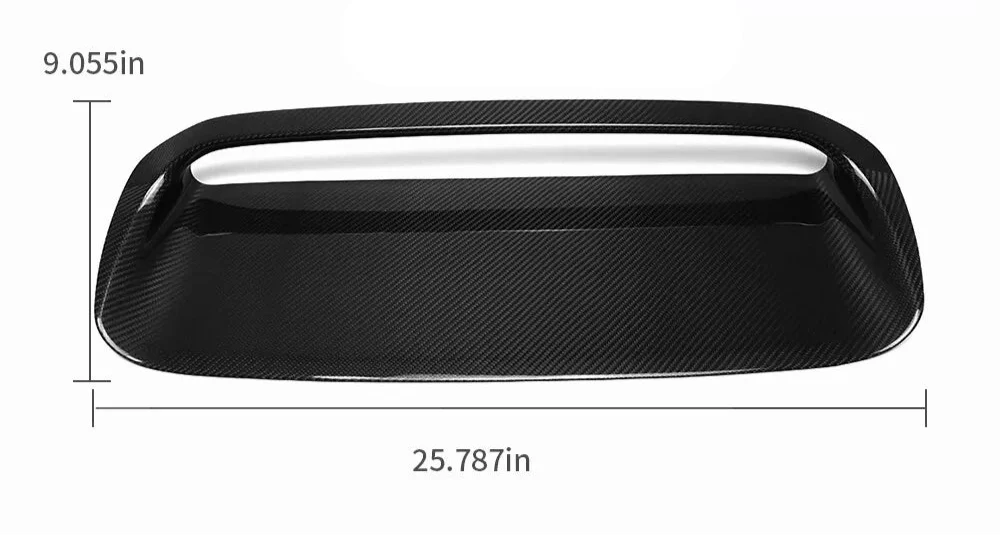 Carbon Front Engine Hood Vent Cover - Subaru WRX VA STI S207 S208 S209 2015-21