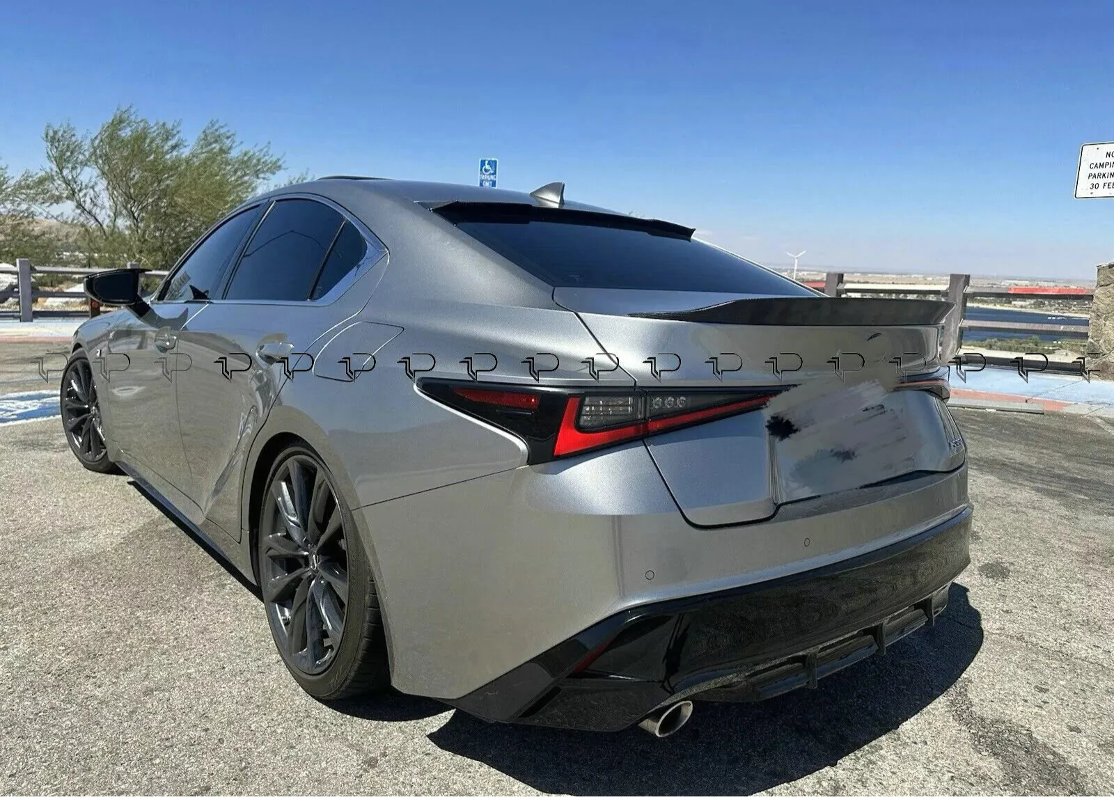 Carbon Fiber AP Rear Trunk Spoiler - 2021-2024 Lexus IS300 IS350 IS500