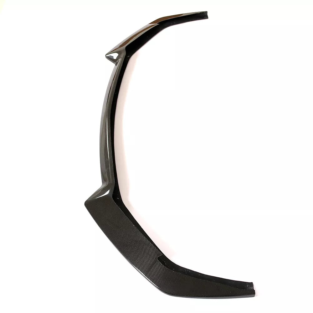 Carbon Front Bumper Lip Spoiler Splitter - Ford Mustang V8 GT 2018-19