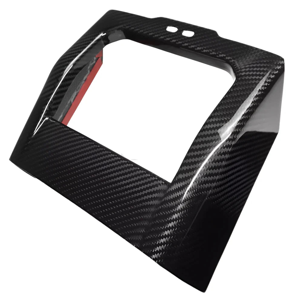 Carbon Fiber Rear USB Port Storage Panel Trim - BMW i5 G60 M60 eDrive40 2024-25