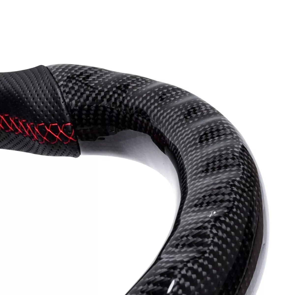 Carbon Fiber Steering Wheel W/ Heated &LED - Lexus IS GS CT NX RC F LX