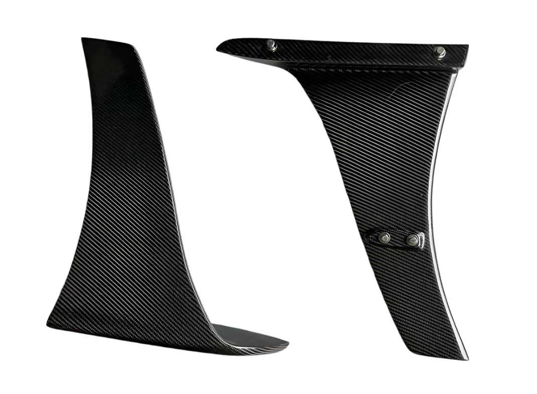 Carbon Fiber Rear Bumper Side Canard - Lexus IS300 IS350 IS500 2021-2025