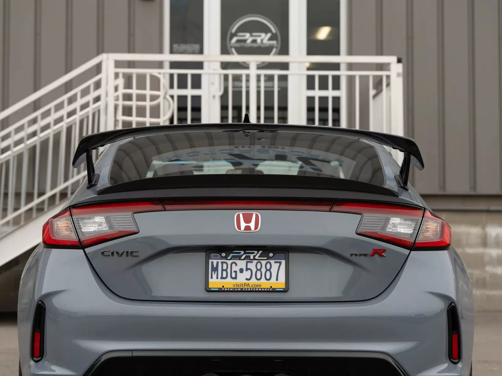 Carbon Fiber Top OEM Style Spoiler Wing - 2023-Up Honda Civic FL5 Type-R