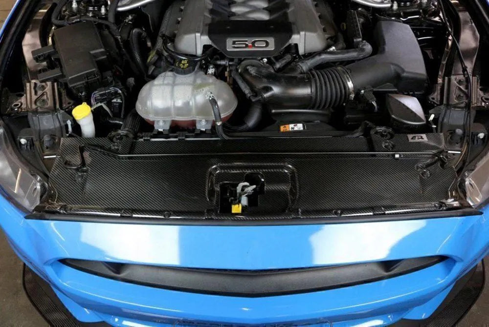 Carbon Fiber Radiator Cooling Plate - Ford Mustang