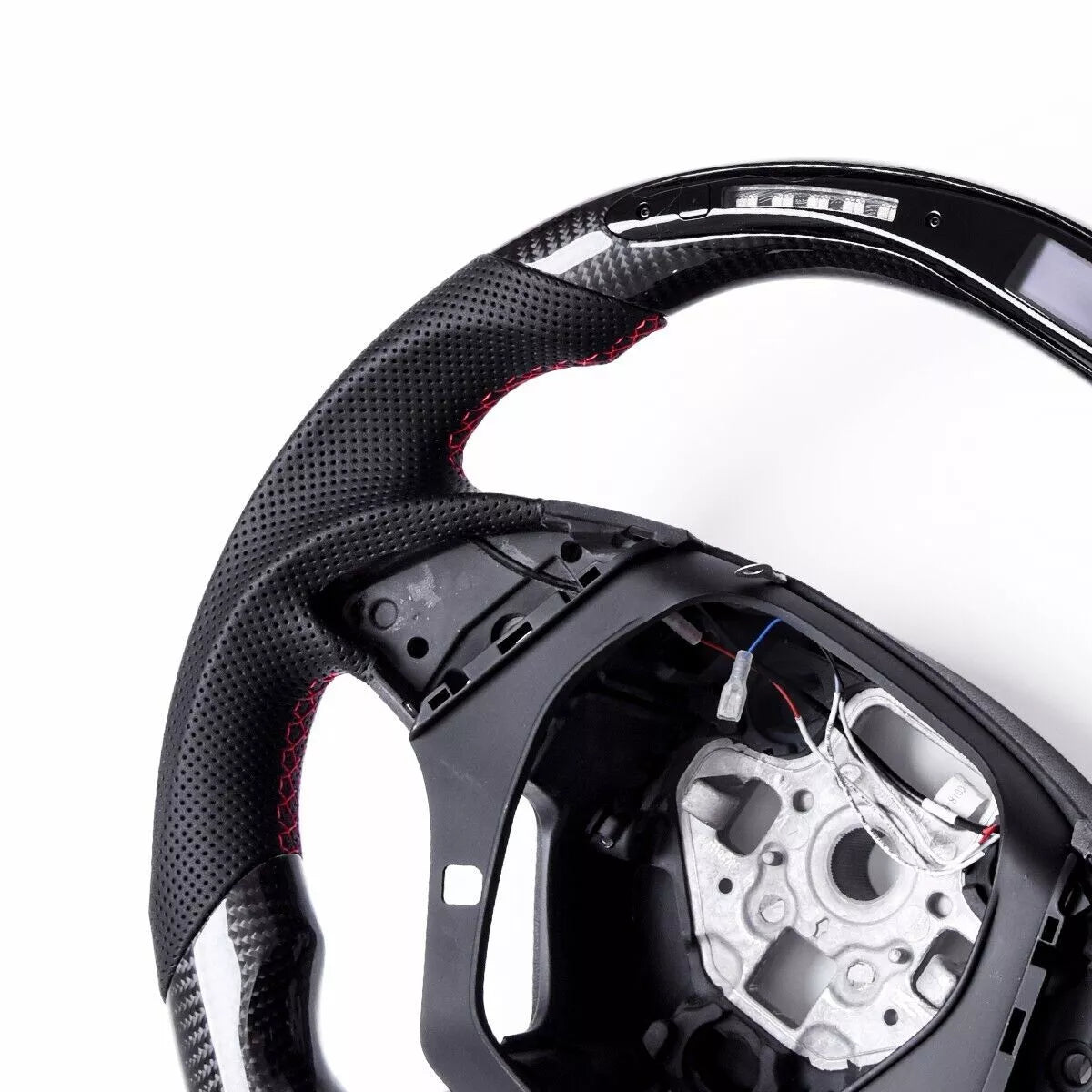 carbon fiber LED W/heated Steering Wheel - Chevrolet Camaro 2016-2023