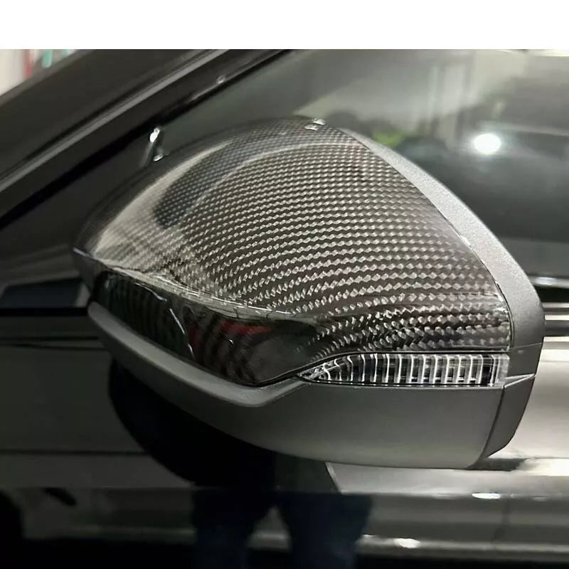 Carbon Fiber Side Mirror Caps Replacement - Audi A3/S3/ & RS3 8Y