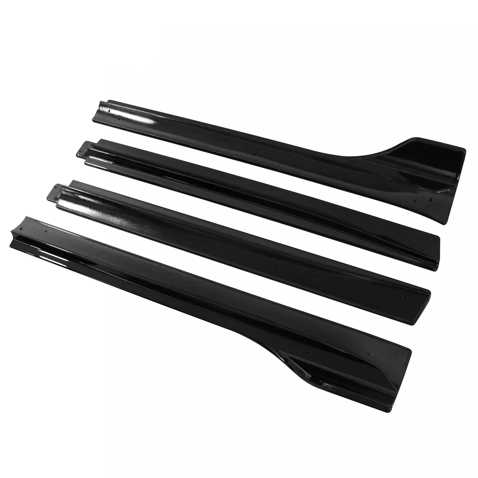 Gloss Black Side Skirts Extension V3 - 20-24 Tesla Model Y