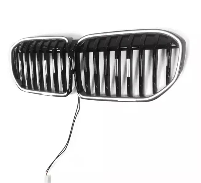 Gloss Black Front Grille w/ LED - BMW 7 series G11 G12 2020+