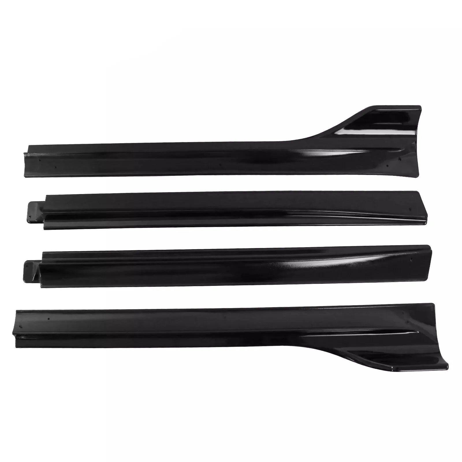 Gloss Black Side Skirts Extension V3 - 20-24 Tesla Model Y