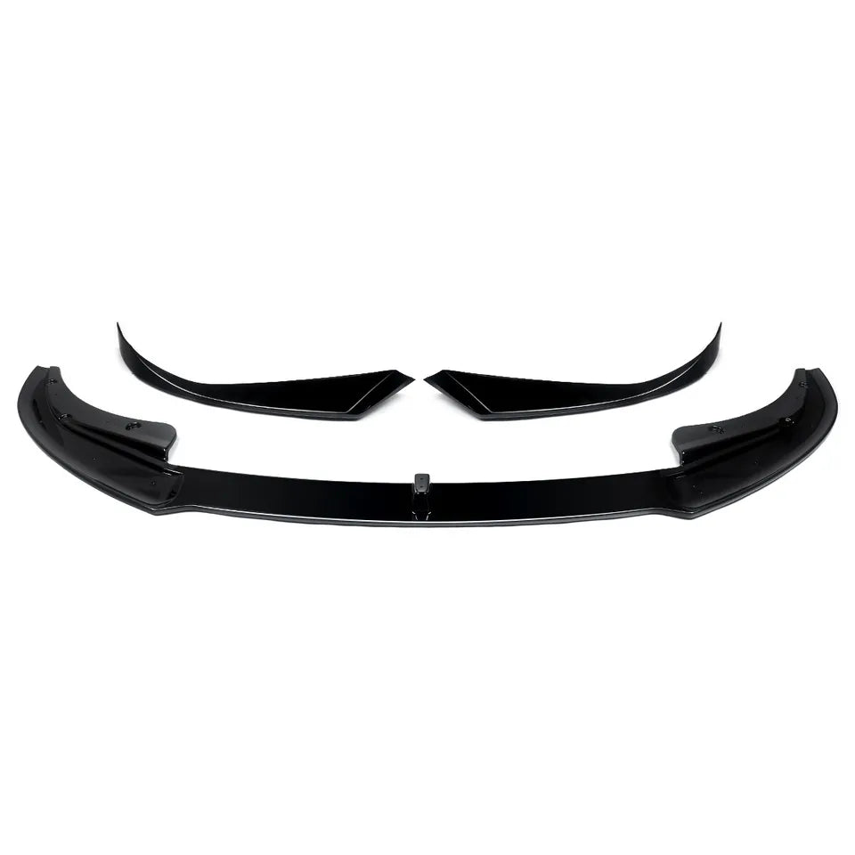 AC Style Gloss Black Front Splitter Lip - BMW 4 Series G22 / G23 M Sport