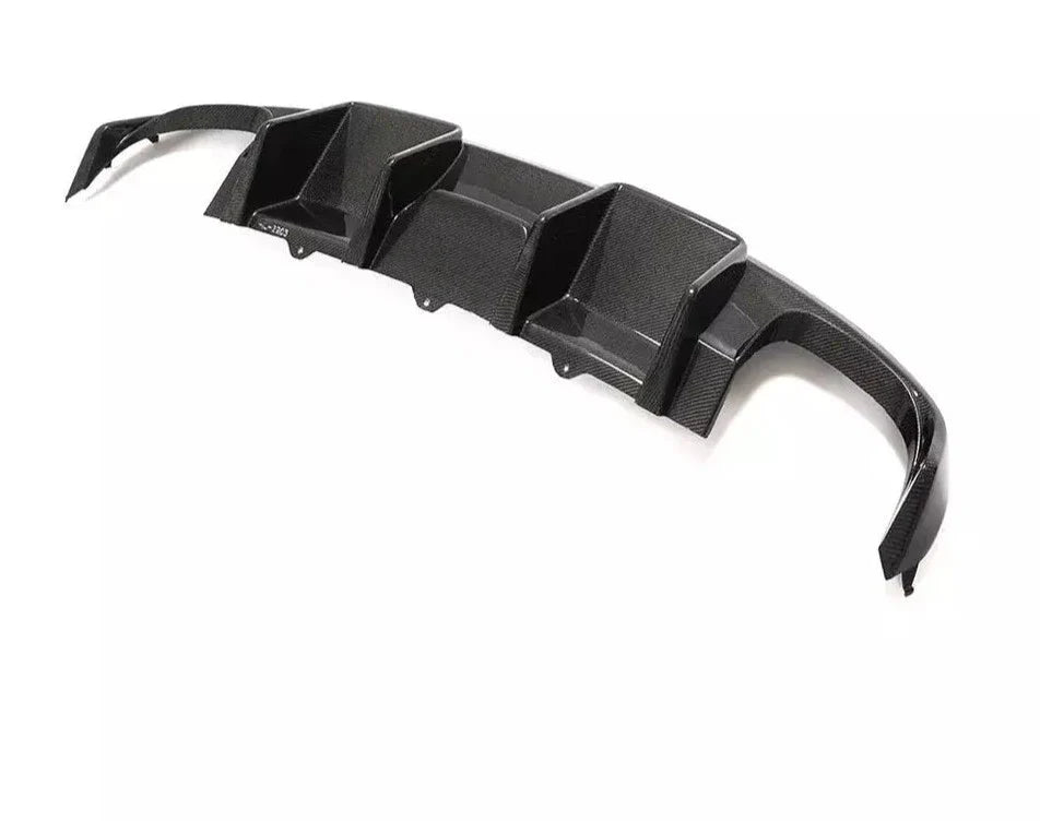 Carbon Fiber Rear Bumper Diffuser - Audi S4 B8