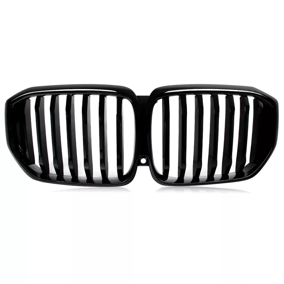Gloss Black Single Line Front Kidney Grille - BMW X5 G05 2024 LCI
