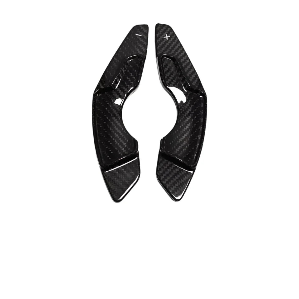 Carbon Fiber Paddle Shift Extensions - Lexus IS200t 250 300 350 F Sport 2014-19