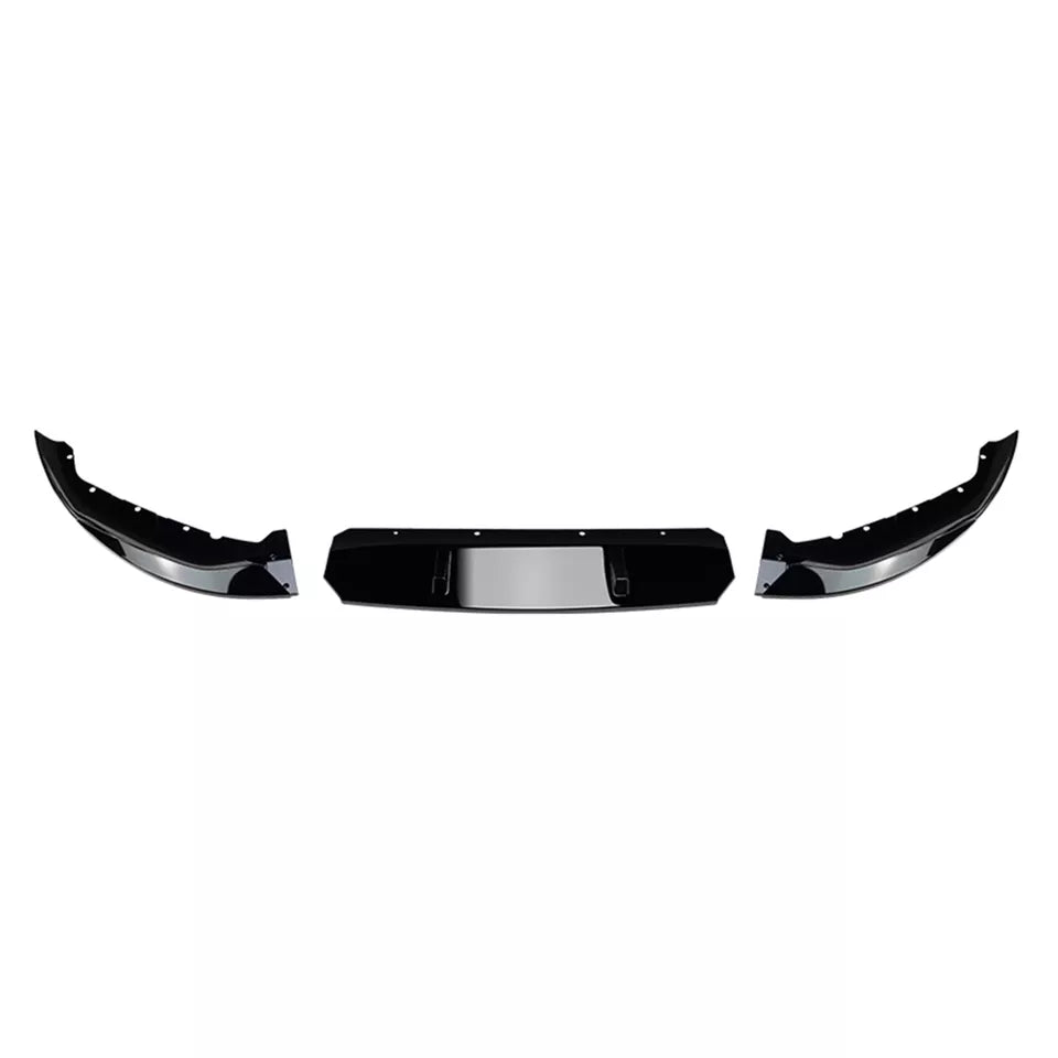 V2 Gloss Black Front Lip - BMW 5 Series G30 M Sport LCI 2021-2023