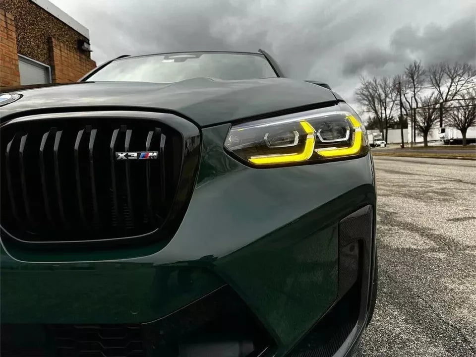 CSL Yellow Headlight DRL Module - BMW F97 X3M, F98 X4M, G01 X3 & G02 X4