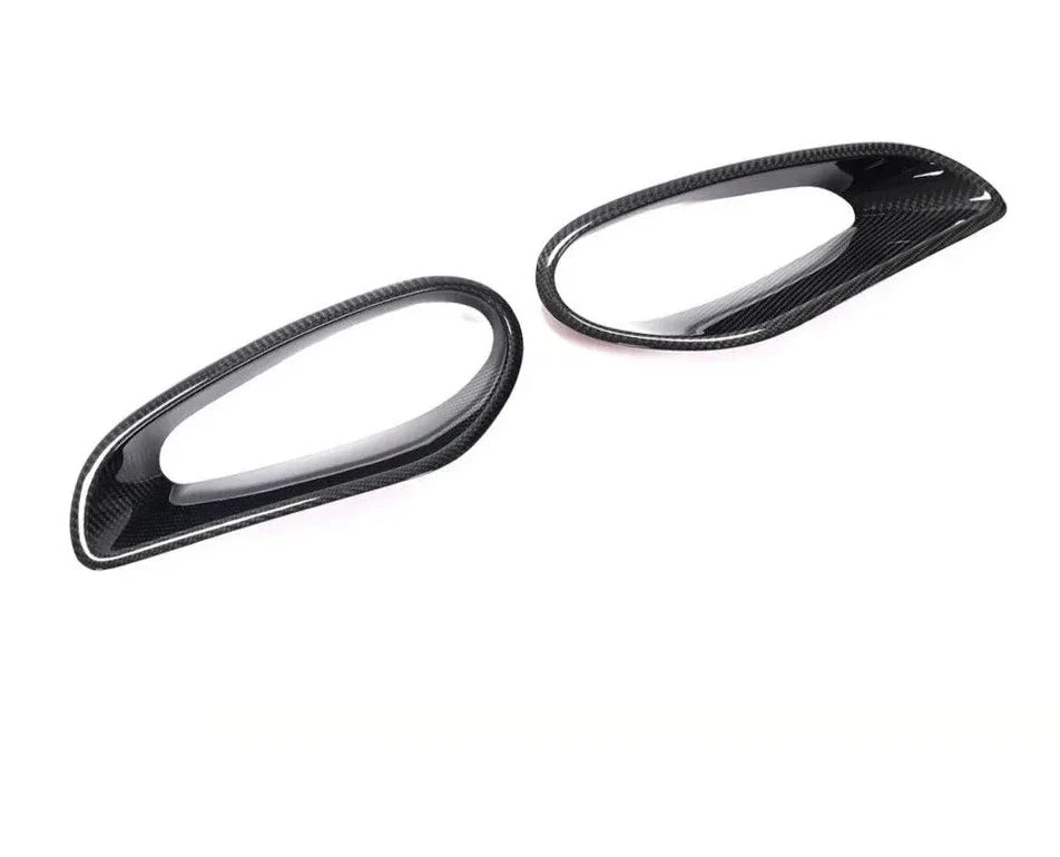 Dry Carbon Fiber Side Fender Air Vent Covers - Porsche 911 991 Turbo S
