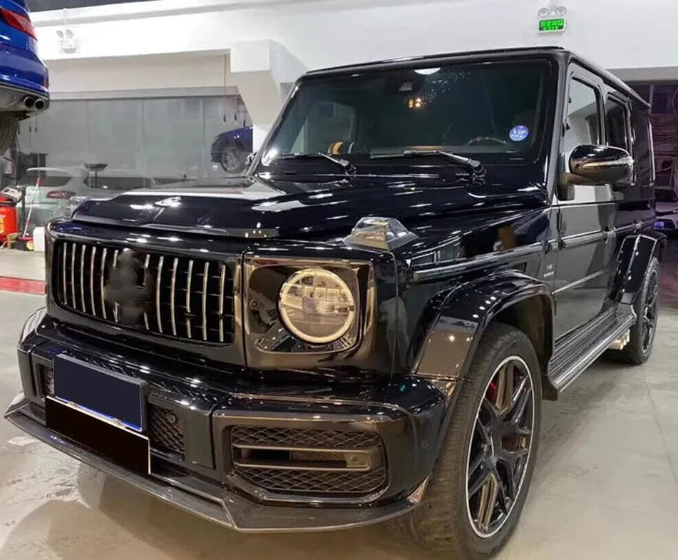 Carbon Fiber Front Lip - Mercedes Benz G-Class G500/G550/G55/G63 AMG