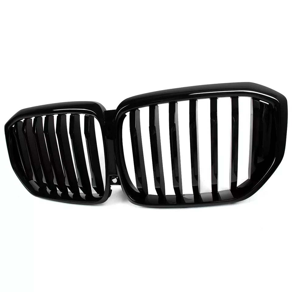 Gloss Black Single Line Front Kidney Grille - BMW X5 G05 2024 LCI