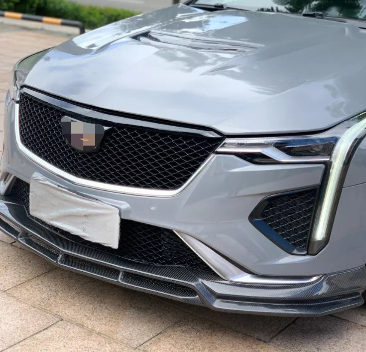 Carbon Fiber Front Lip - Cadillac CT4 CT4-V 2020 - 2024