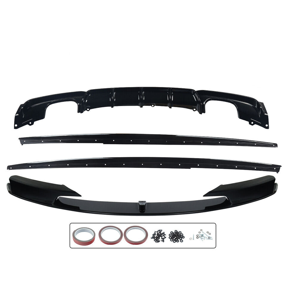 ABS Gloss Black MP Style Body Kit - BMW F30 3 Series