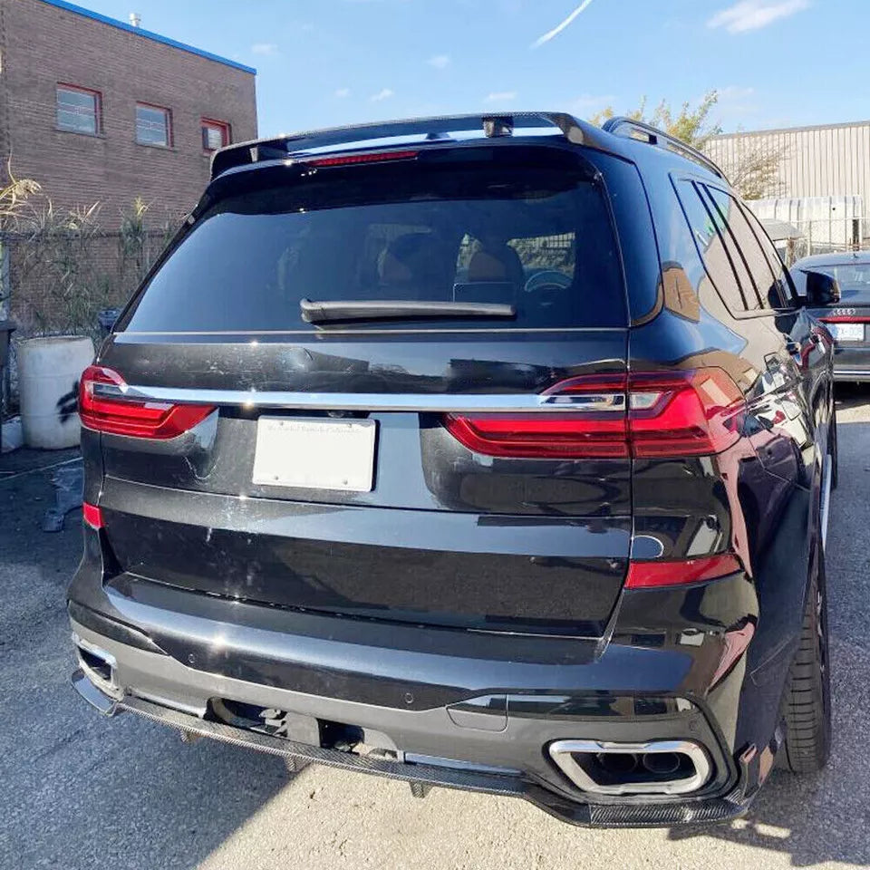 Gloss Black Rear Roof Spoiler - 2019-2024 BMW X7 G07