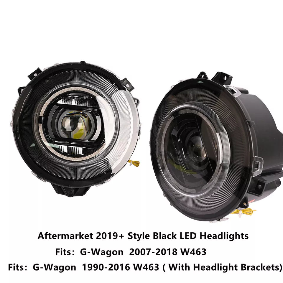 Upgrade W464 Style LED Headlights - Mercedes Benz G Class G500 G63 W463