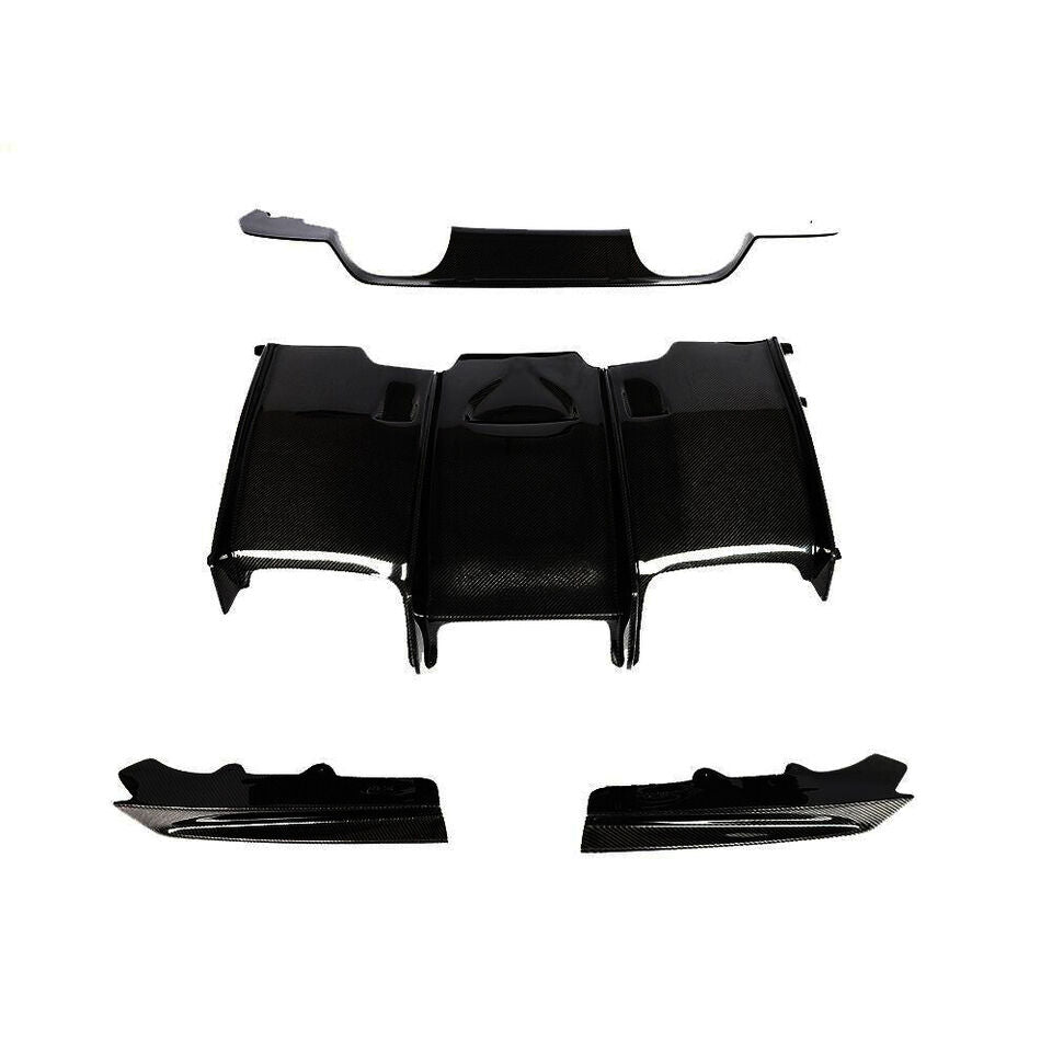 PSM Style Gloss Black Сarbon Fiber Rear Diffuser - BMW F80/F82 & F83