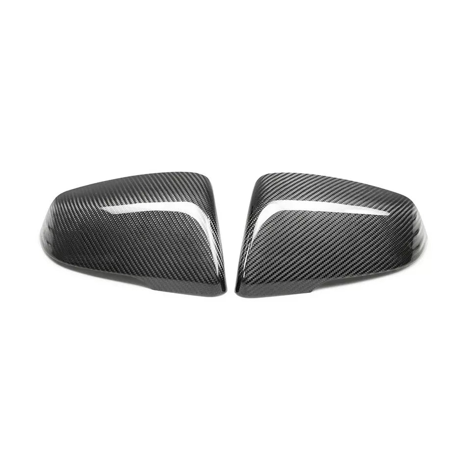 Carbon Fiber Mirror Cap Set Replacements - Toyota A90 Supra