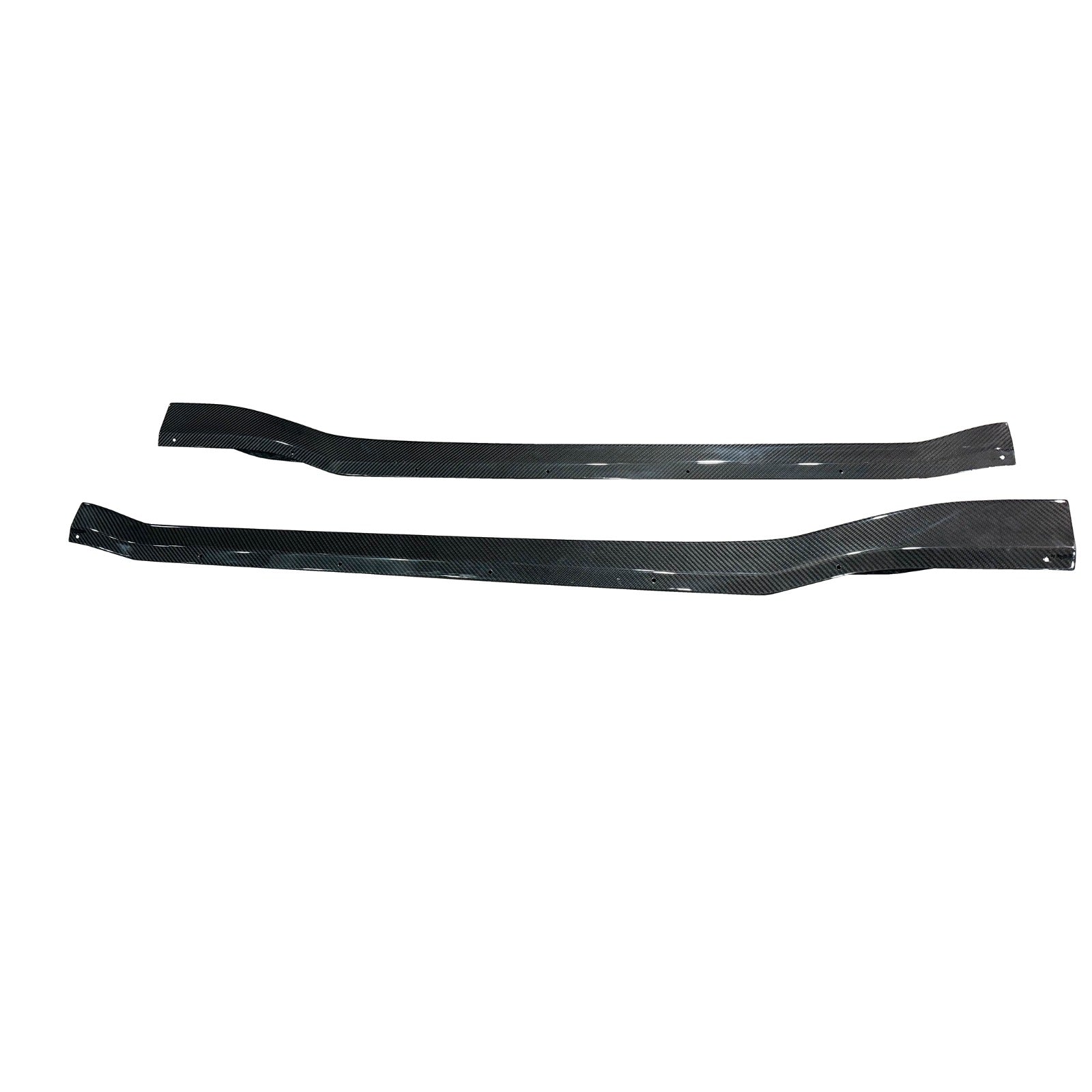TC Style Dry Carbon Fiber Side Skirt - Porsche 992 Turbo S 2020-2023